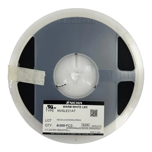 NVSLE21AT Nichia Warm White LED DMC SM30 T8000 T/R QTY:4700 - Imagen 1 de 1