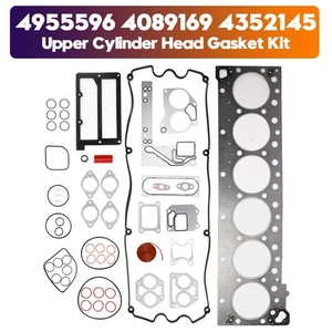 Upper Cylinder Head Gasket Kit for Cummins15L ISX QSX 4955596 4089169 4352145A16 - Picture 1 of 9