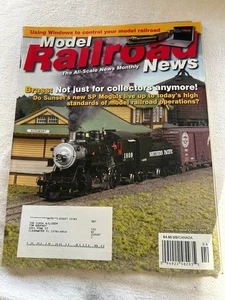 Model Railroad News Magazine April 2009 Vol 15 Issue 4 SP Moguls Brass - Picture 1 of 2