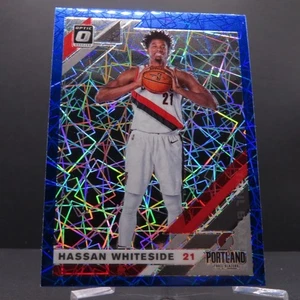 Hassan Whiteside - 2019-20 Panini Donruss Optic Blue Velocity - #47 - Picture 1 of 2