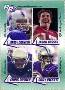 REVISIÓN DE NOVATO Jason Gesser XRC Washington State WSU COUGARS - Imagen 1 de 1