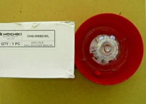 £ 36 Hochiki Wall Sounder Beacon Red Case CHQ-WSB2 / WL - Imagen 1 de 4