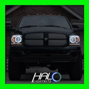 2006-2008 DODGE RAM 6000K CCFL WHITE Headlight Halo Ring Kit by Oracle Lighting - Picture 1 of 4