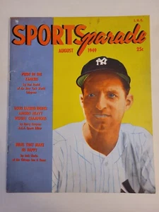 Sports Sparade Vol. 1949 1 #2 Yankees Tommy Henrich Joe Louis Jack Dempsey - Imagen 1 de 7