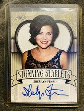 Sherilyn Fenn Auto Autograph Leaf Pop Century Signatures 2017 Limited to 25