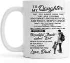 Gift Ideas For Daughters To My Daughter Coffee Mug – 11oz Ceramic Cup SALE!!!