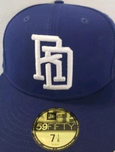 Dominican Republic Hat Cap National Baseball Team WBC 59Fifty 7 1/8 Blue New Era - Picture 1 of 7