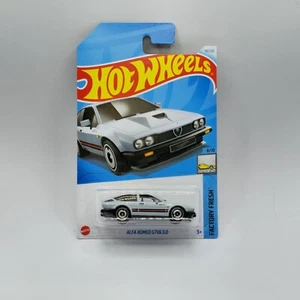 Hot Wheels Alpha Romeo GtV6 3.0 Gray Color Factory Fresh Series 8/10 Brand New - Picture 1 of 2