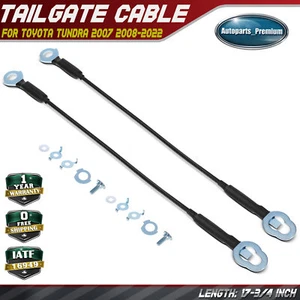 Cable de soporte de puerta trasera para conductor y pasajero 2 piezas para Toyota Tundra 2007-2022 - Imagen 1 de 8
