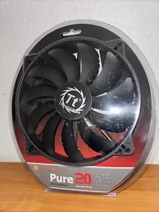 Thermaltake Pure 20 wentylator obudowy komputera 200mm czarny nowy - Zdjęcie 1 z 2