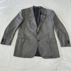 Ermenegildo Zegna Sport Coat Blazer Silk Wool Sports Jacket Men’s Sz EU 54 US 44