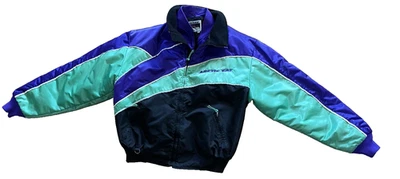 Jaqueta masculina vintage Arctic Cat Pride Rider com forro interno tamanho XL (2 casacos) - Imagem 1 de 4