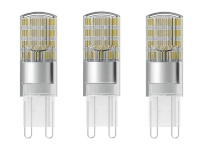 3x OSRAM LED PIN 30 G9 2,6W = 30W warmweiß 2700K 320lm EEK:E (Spektrum A-G) - Bild 1 von 2