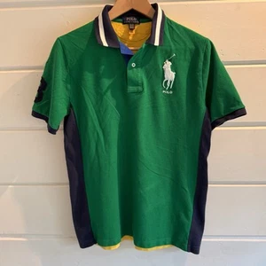 Polo Ralph Lauren Polo Shirt Youth XL Multicolored Preppy, Large pony logo, - Picture 1 of 11