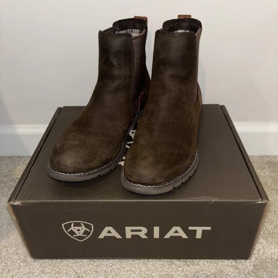 Bota Chelsea impermeable para mujer Ariat Wexford - Java, EE. UU. 7,5 (usada)  Foto 1 de 4