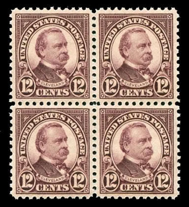 momen: US Stamps #564 Block of 4 Mint NH OG SUPERB - Image 1 of 1