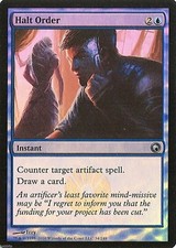 MTG - Scars of Mirrodin - Halt Order - Foil - NM