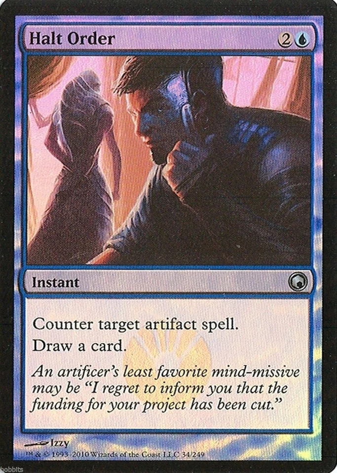 MTG - Scars of Mirrodin - Halt Order - Foil - NM - Image 1 of 1