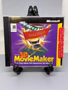Microsoft 3D Movie Maker For Windows 95 CD-ROM New Sealed Vintage NOS - Picture 1 of 3