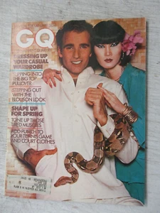 GQ MAGAZINE APRIL 1976 ALBERT WATSON COVER VINTAGE MEN'S FASHION STYLE RARE - Picture 1 of 2