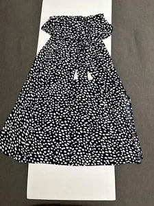 Damen Freizeit Trägerlos Maxikleid Schulterfrei Röhre Strandkleider Größe Large L - Bild 1 von 9