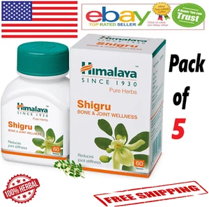 (5 X 60 = 300 Tabs) Himalaya Shigru For Bone & Joint Wellness (FREE SHIP) - Picture 1 of 5