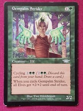 Magic The Gathering LEGIONS GEMPALM STRIDER single green card MTG