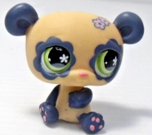 Littlest Pet Shop LPS Panda Purple Cream Green Flower Eyes #658 Manget - Picture 1 of 6