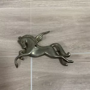Vintage 40er Jahre Fliegende Pegasus Brosche Anstecknadel unvollständig - Bild 1 von 7