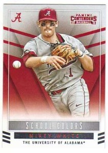 2015 Panini Contenders Baseball School Colors #29 Mikey White 