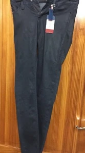Ladies Girls TOMMY HILFIGER DENIM Mid Rise Skinny Jeans W 24" L 32" New Tags - Picture 1 of 12
