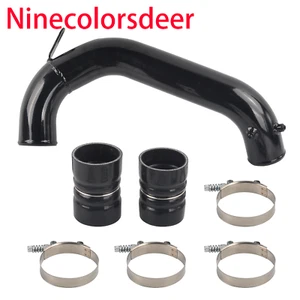 Cold-Side Intercooler Charge-pipe Kit for 2008-2010 Ford Powerstroke 6.4L Black - Foto 1 di 9