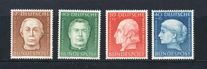 GERMANY WEST 1954 RELIEF FUND SET (4) LMH. SG. 1126-1129. CV £68 - Picture 1 of 2