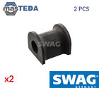 2x SWAG ANTI-ROLL BAR STABILISER BUSH KIT 30 10 2419 G FOR VW