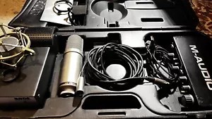 Lot . Rode NTK Condenser Microphone With MAudio Digital Interface _ Extras - Picture 1 of 7