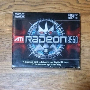 ATI Technologies ATI Radeon 9550 256MB DDR SDRAM AGP 4x/8x Gráficos NUEVO - Imagen 1 de 12