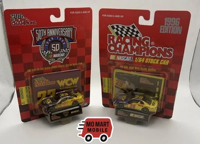 1/64 Racing Champions #29 WCW Steve Grissom Car Lot #23 #29 1996 nWo WWE WWF - Image 1 of 4