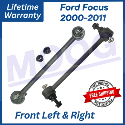 Barras estabilizadoras delanteras OEM MOOG para Ford Focus 2000-2011 engrasables garantía de por vida Foto 1 de 4