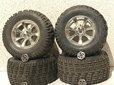 Vier-Offroad-Räder 23 mm 6Kant Mitnehmer Thunder Tiger MTA4(4 mal 23mm Mitnehmer - Bild 1 von 4