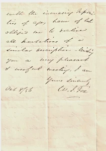 William Johnson Fox (1786-1864), Unitarian minister, politician, journalist - Picture 1 of 1