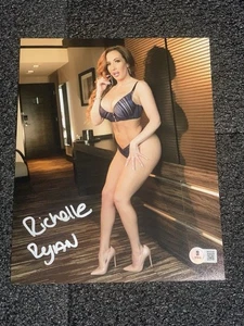 🌟 RICHELLE RYAN Signed 8x10 Photo Adult Star ⭐️ NUDE BAS BECKETT PSA JSA 🌟 - Picture 1 of 3