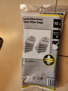 10 x KÄRCHER 6.904-333.0 Original Filtertüten Staubsaugerbeutel Professional - Bild 1 von 2