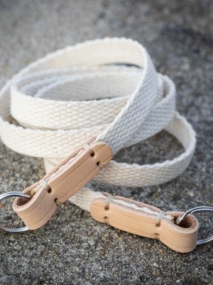 Alça de ombro clássica fina de couro para câmera safári pescoço - Imagem 1 de 2