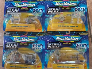 Lote Micro Máquinas Star Wars Nuevo Precintado Colección 1, 2, 3, 4 Flota de Rayos X - Imagen 1 de 13