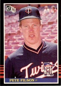 1985 Donruss Pete Filson 106 Baseball Cards #607