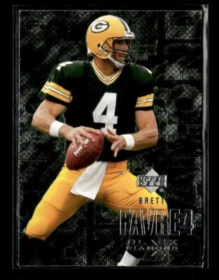 2000 Upper Deck Black Diamond #43 Brett Favre Green Bay Packers - Image 1 of 2