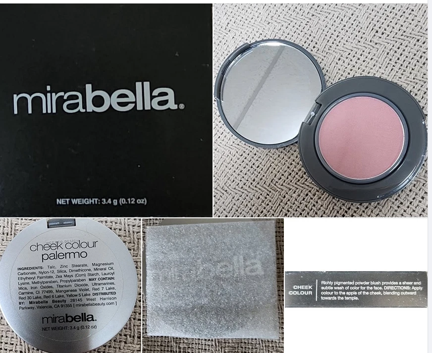 MIRABELLA COLOR MEJILLA PALERMO 0,14 OZ EE. UU. Foto 1 de 1