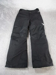 The North Face Snow Pants Boys Large Dryvent Black Insulated Adjustable Waist - Picture 1 of 14