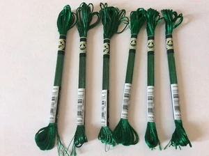 DMC RAYON Embroidery Floss Green 30909 - Picture 1 of 1