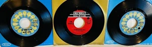 1970'S HIT 45'S, 3 DISCS, 6 HITS: HOLLIES, MAJOR LANCE, THE CYRKLE! ALL NEW!! - Picture 1 of 2